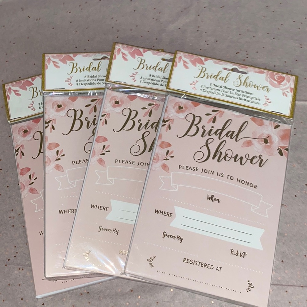 Bridal shower invites
